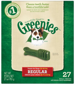 Greenies Dental Dog Treats & Dog Chews Regular