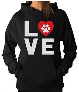 gifts-for-dog-lovers-black-hooded-sweatshirt-for-women